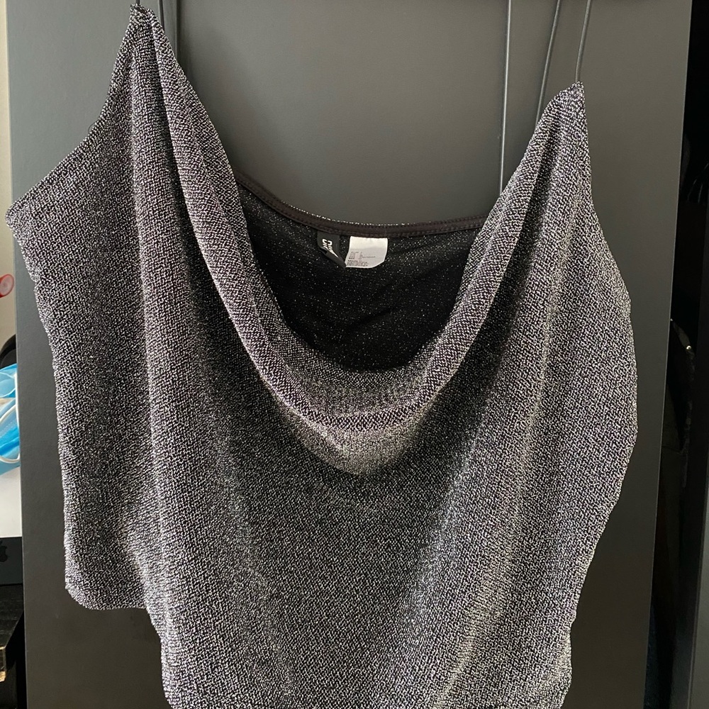 Cute crop top glittery